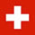 Flagge und Wappen der Schweiz
